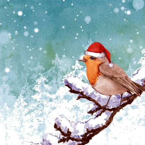 Luncheon Napkin - Robin Snow