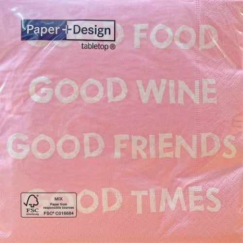 Luncheon Napkin -Good Times **