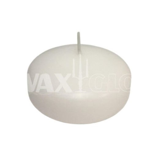 Waxglo Candle - 80mm FLOATING DISC - BORDEAUX