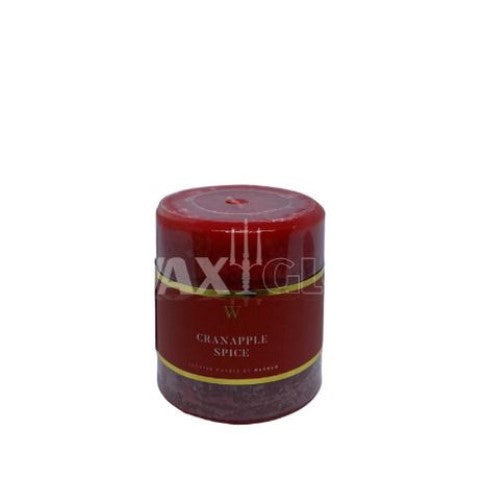 Waxglo Scented Candle - 70x75mm W-SCENTED RANGE CYLINDER -CRANAP