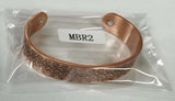 Magnetic Copper Bracelet - Koru Swirl