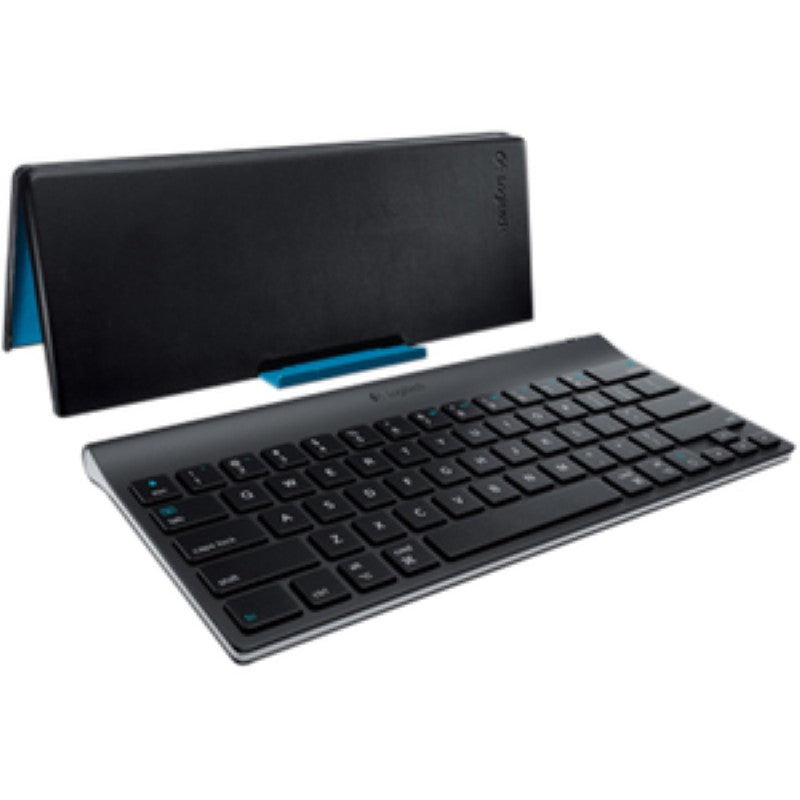 Logitech Tablet Keyboard for iPad, Tablet and Smartphone Handheld - Play/Pause,