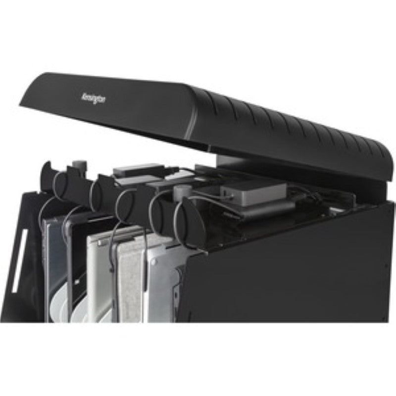 Kensington Charge Back With Locking Door Charging Rack - 5.4 cm Height x 44.5 cm