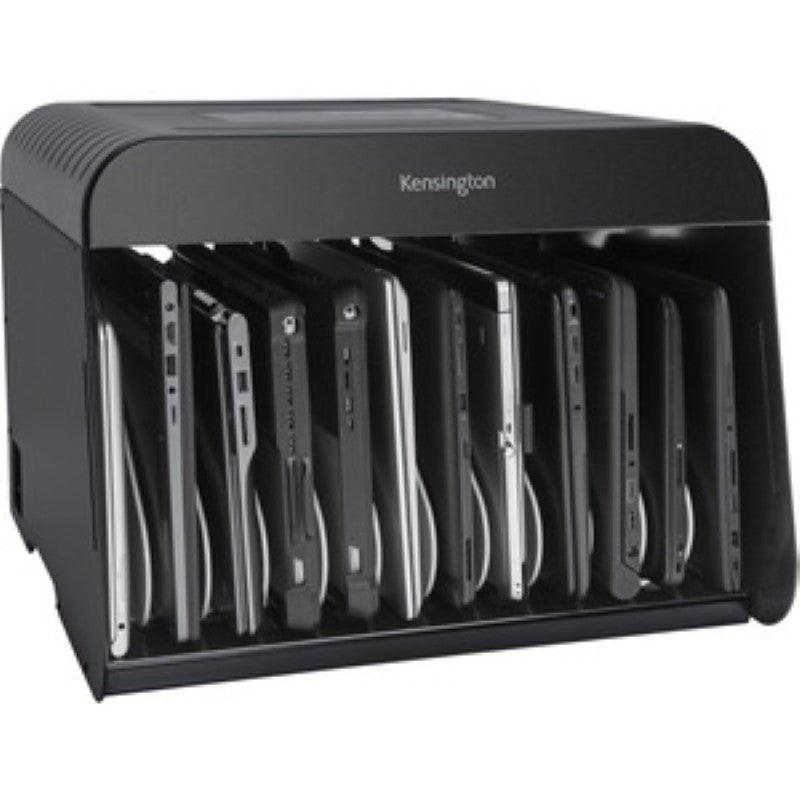 Kensington Charge Back With Locking Door Charging Rack - 5.4 cm Height x 44.5 cm