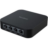 Yealink RCH40 4-port PoE Switch. Use for the connection of multi cameras/microph