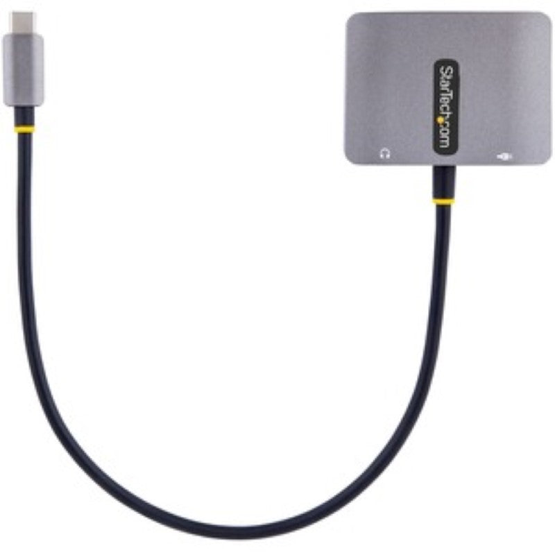 Mini-phone USB-C VGA HDMi Audio Video Adapter - 1 Pack - 1 x 24-Pin USB Type C