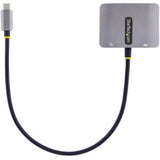 Mini-phone USB-C VGA HDMi Audio Video Adapter - 1 Pack - 1 x 24-Pin USB Type C