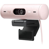 Logitech BRIO Webcam - 4 Megapixel - 60 fps - Rose - USB Type C - 1920 x 1080 Vi