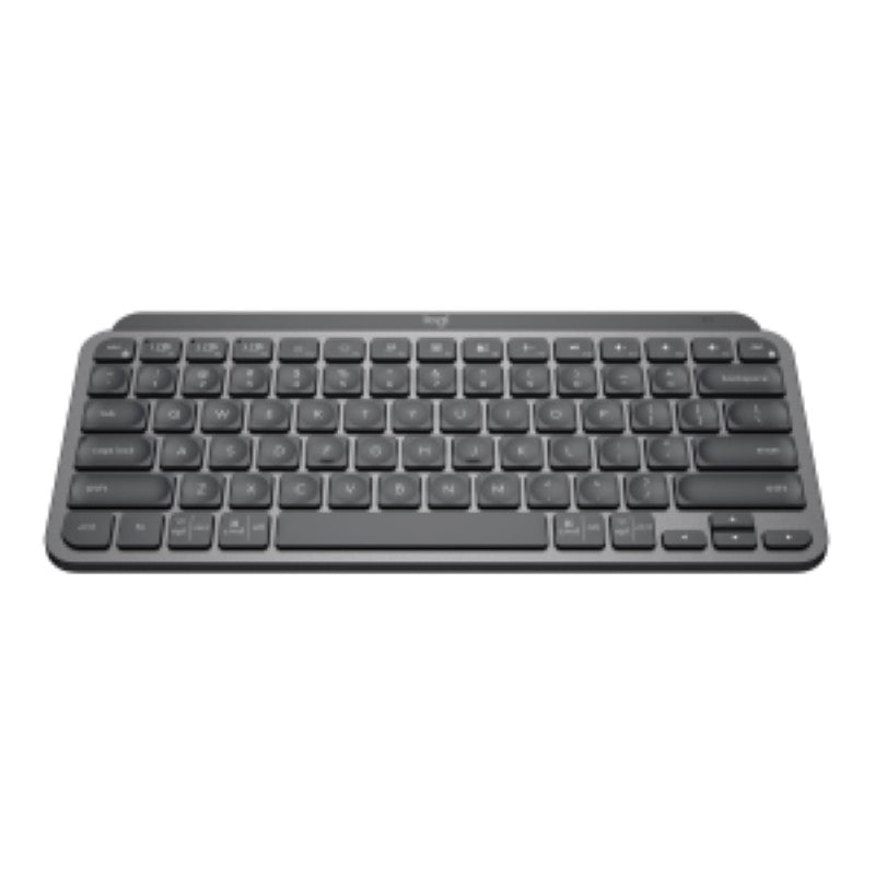 Compact Logitech MX Keys Mini wireless keyboard for business with smart backlighting, Easy-Switch keys, and rechargeable design.