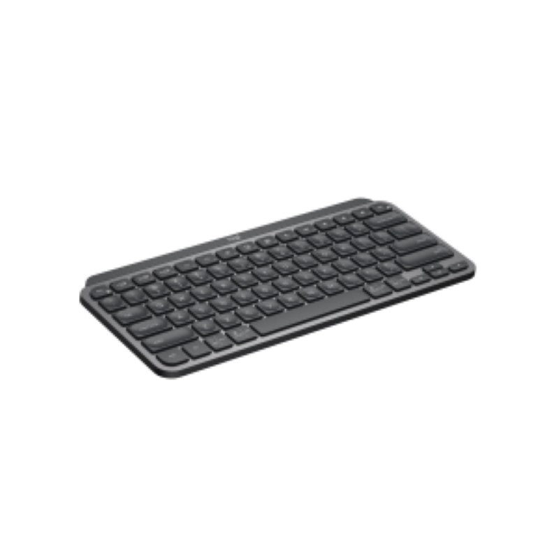 Logitech MX Keys Mini: compact wireless keyboard with smart backlighting and Easy-Switch for seamless device connectivity.