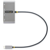 USB/Ethernet Combo Hub - USB 3.2 (Gen 1) Type C - Portable - 3 USB Port(s) - 1