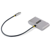 USB/Ethernet Combo Hub - USB 3.2 (Gen 1) Type C - Portable - 3 USB Port(s) - 1