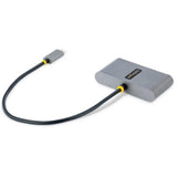 4-Port USB-C Hub with 100W Power Delivery Pass-Through, 2x USB-A + 2x USB-C, 5G