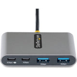 4-Port USB-C Hub with 100W Power Delivery Pass-Through, 2x USB-A + 2x USB-C, 5G