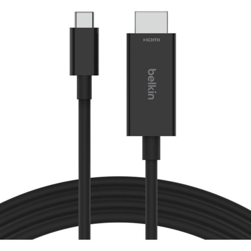 Belkin Connect USB-C to HDMI Cable - 2 m HDMI/USB-C A/V Cable for Chromebook, Ma