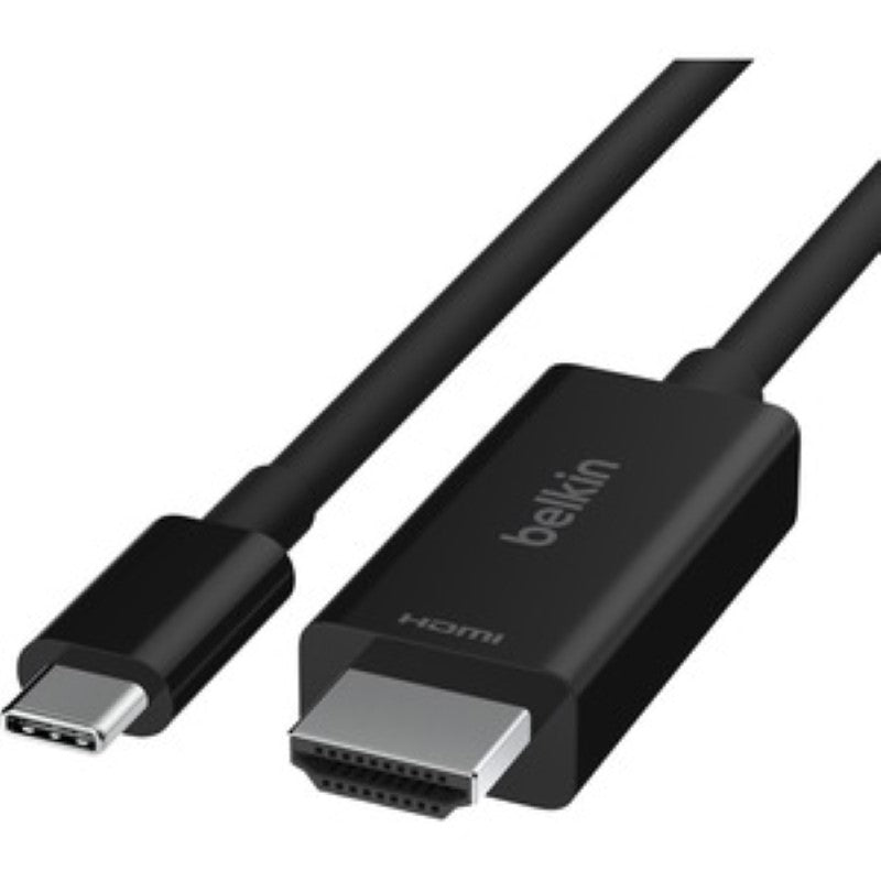 Belkin Connect USB-C to HDMI Cable - 2 m HDMI/USB-C A/V Cable for Chromebook, Ma