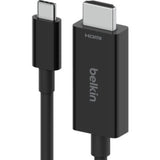 Belkin Connect USB-C to HDMI Cable - 2 m HDMI/USB-C A/V Cable for Chromebook, Ma