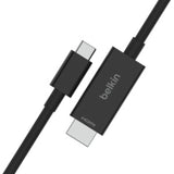 Belkin Connect USB-C to HDMI Cable - 2 m HDMI/USB-C A/V Cable for Chromebook, Ma