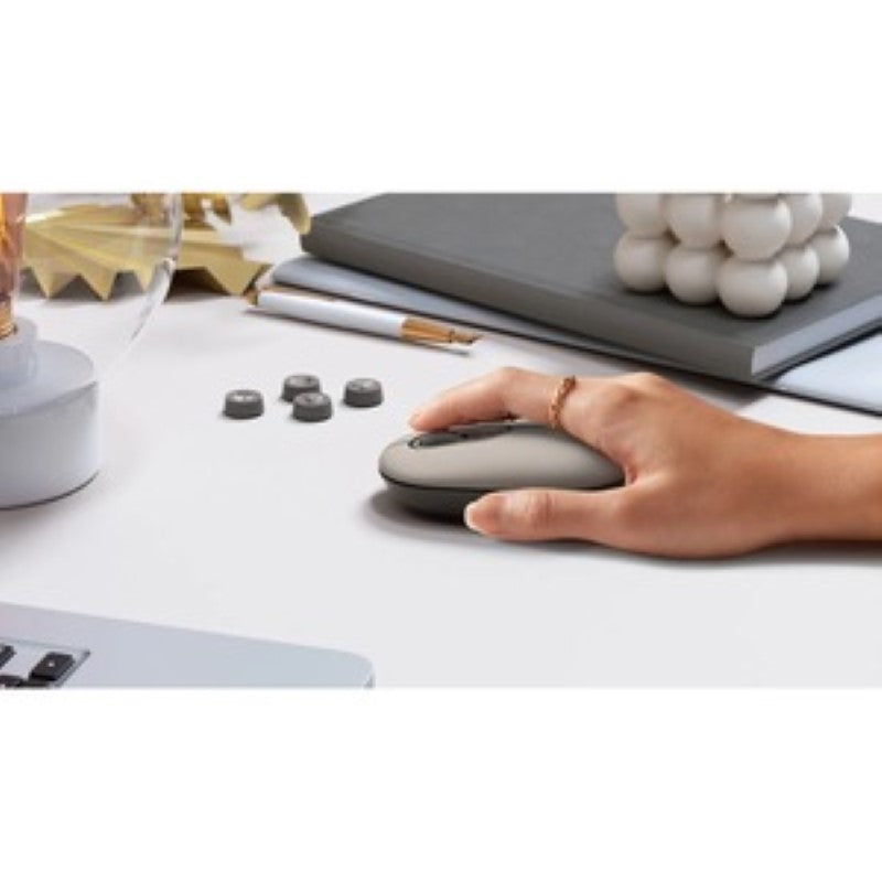 Logitech POP Mouse - Optical - Wireless - Bluetooth - Mist - 4000 dpi - Scroll W