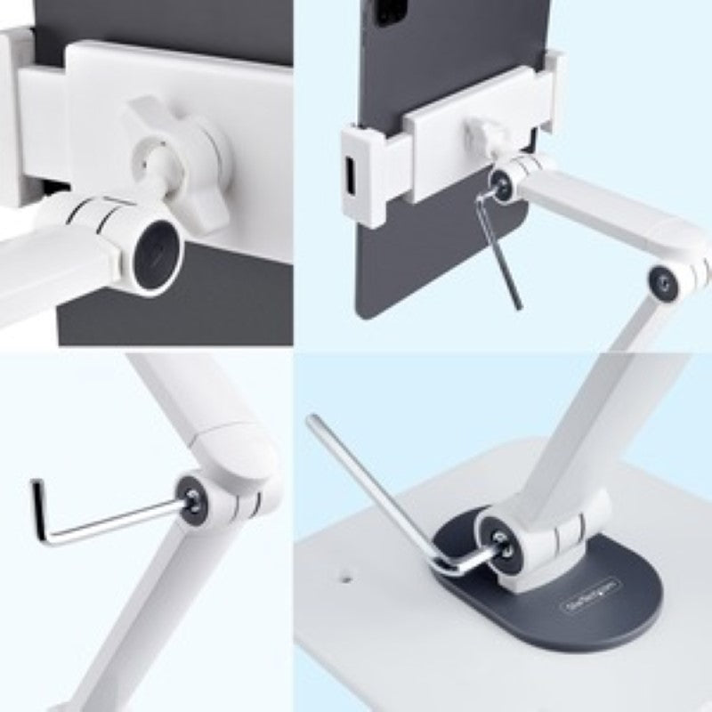 Adjustable Tablet Stand for Desk, Up to 1kg, Universal Tablet Stand Holder Desk