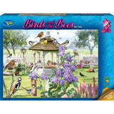 Birds and the Bees 1000 Piece Jigsaw Puzzle Bird Table