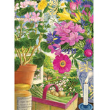 Floral Fiesta 1000 Piece Jigsaw Puzzle Celebrate the Season (Asparagus)