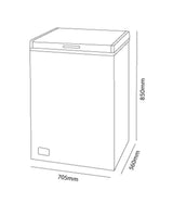 Parmco - Chest Freezer - 142L (White)