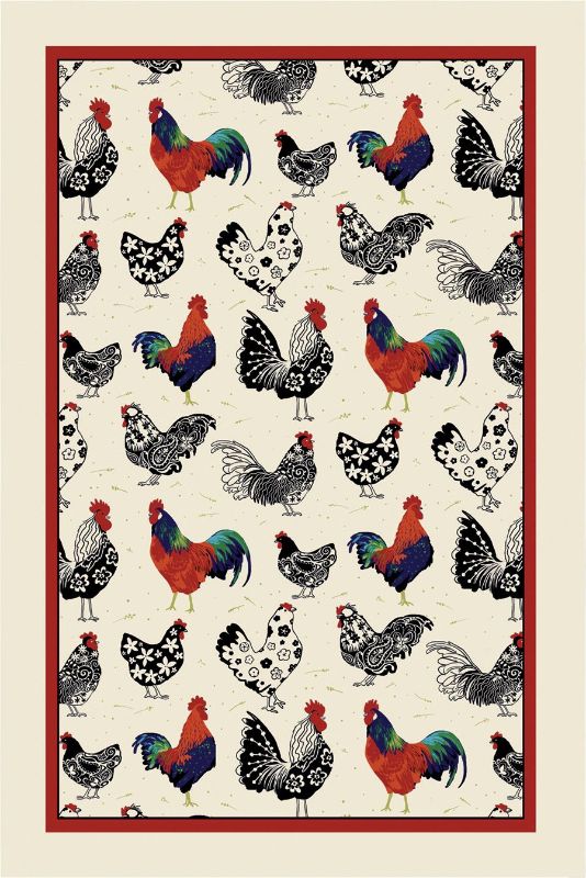 Tea Towel - Ulster Weavers Union - Rooster (74cm)