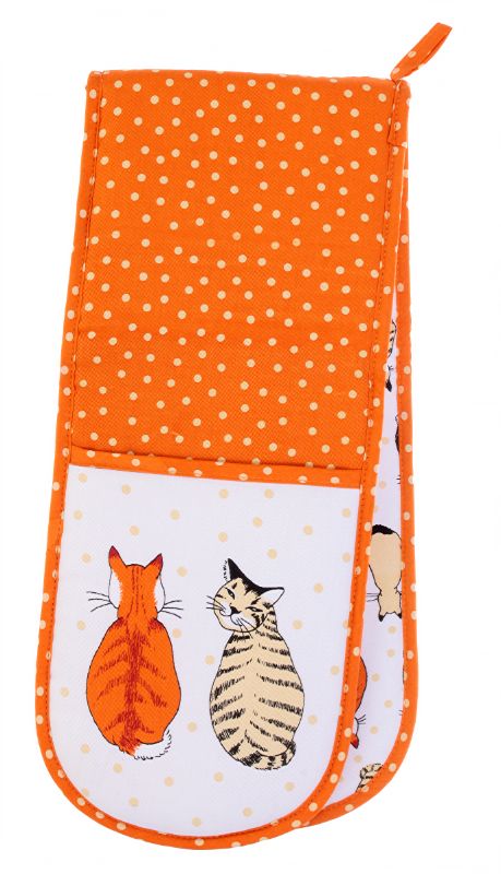 Double Oven Glove - Ulster Weavers (Cats in Waiting)