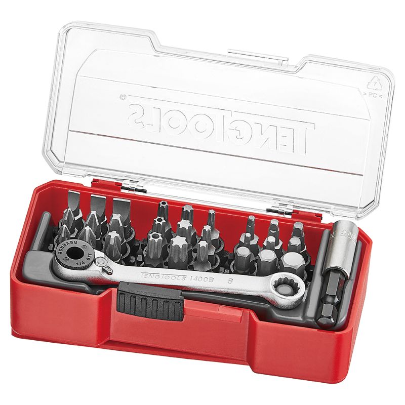 Teng 29pc Bits Set (Flat PH PZ TX TPX HEX ROB)