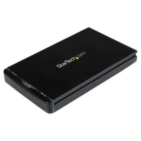 Drive enclosure in black for 2.5" SATA HDD/SSD; USB 3.0 for fast data transfer and removable drive solutions.