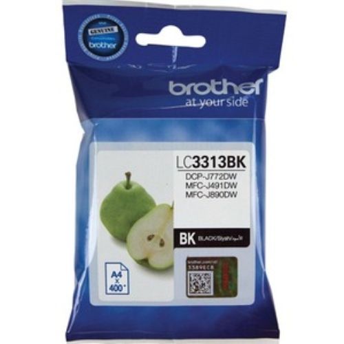 Brother Original Ink Cartridge - Black - Inkjet - Standard Yield - 400 Pages