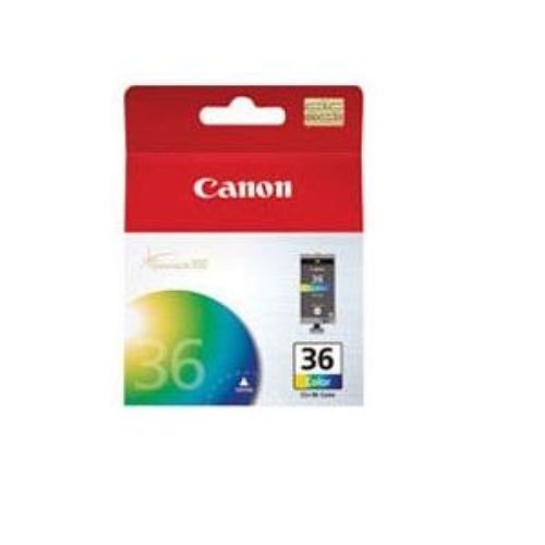 Canon CLI-36 Original Ink Cartridge - Cyan, Magenta, Yellow - Inkjet - 1 / Pack