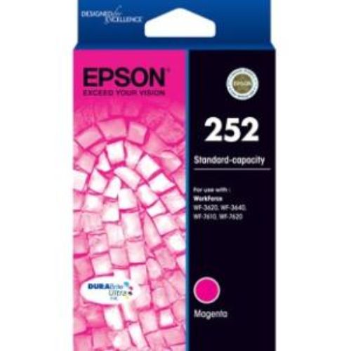 Epson DURABrite Ultra 252 Original Ink Cartridge - Magenta - Inkjet