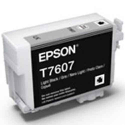 Epson UltraChrome HD T7607 Original Ink Cartridge - Light Black - Inkjet