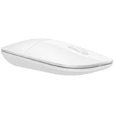 HP Z3700 Wireless Mouse White - Blue LED - Wireless - Radio Frequency - White
