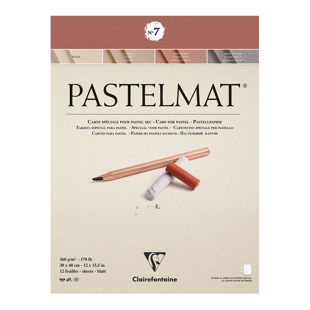 Pastelmat Pad No. 7 36x48cm 12sh