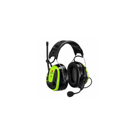 3M PELTOR WS ALERT XPI Headset MRX21A3WS6-AZ with Bluetooth, noise-canceling mic, FM radio, and safety features for professionals.