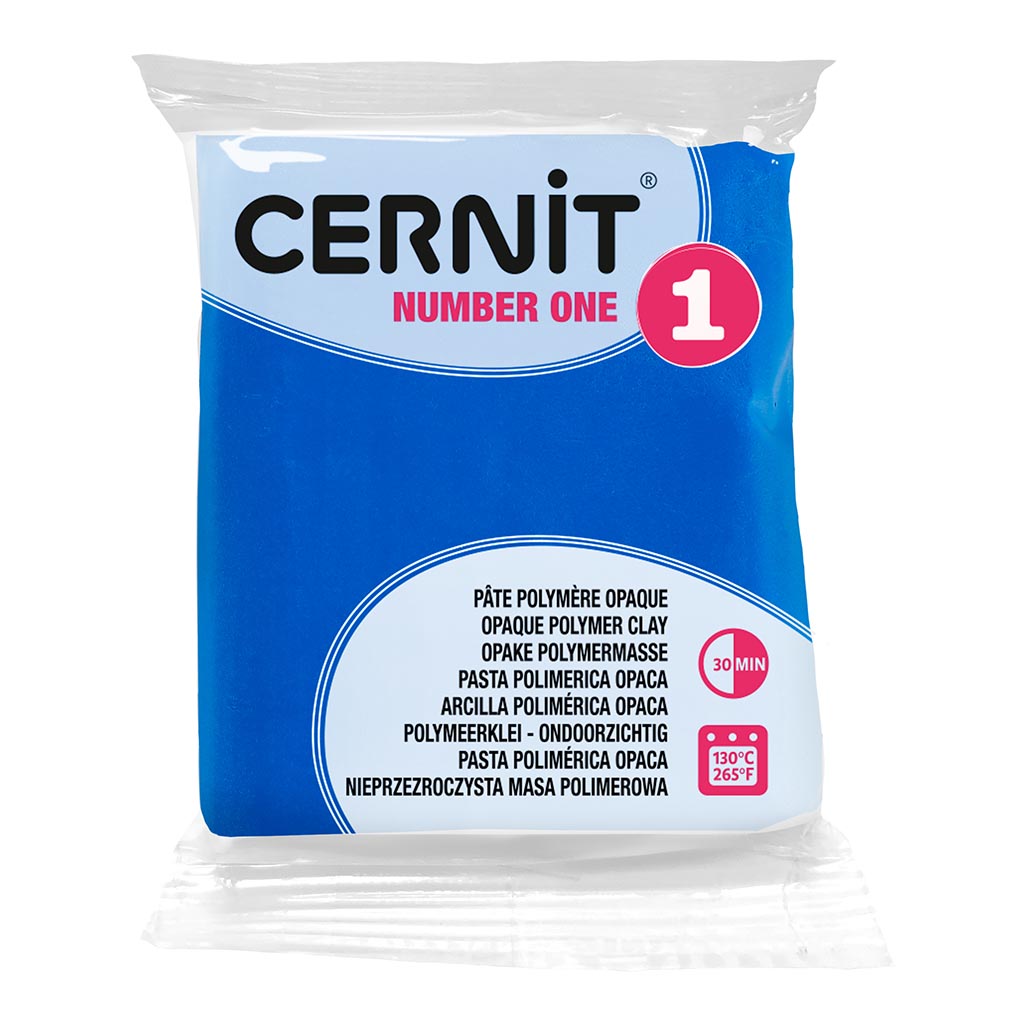 Cernit Polymer Clay No1 56g Blue