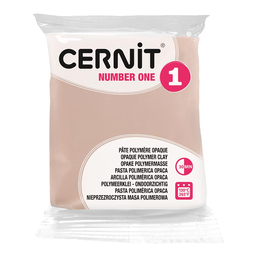 Cernit Polymer Clay No1 56g Rose Beige