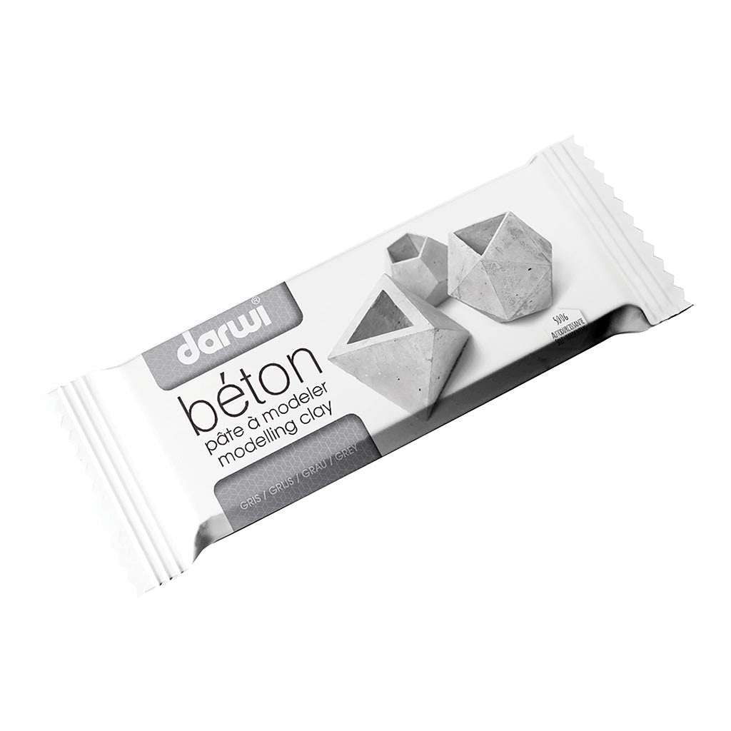 Darwi Modelling Clay 500g Beton Grey