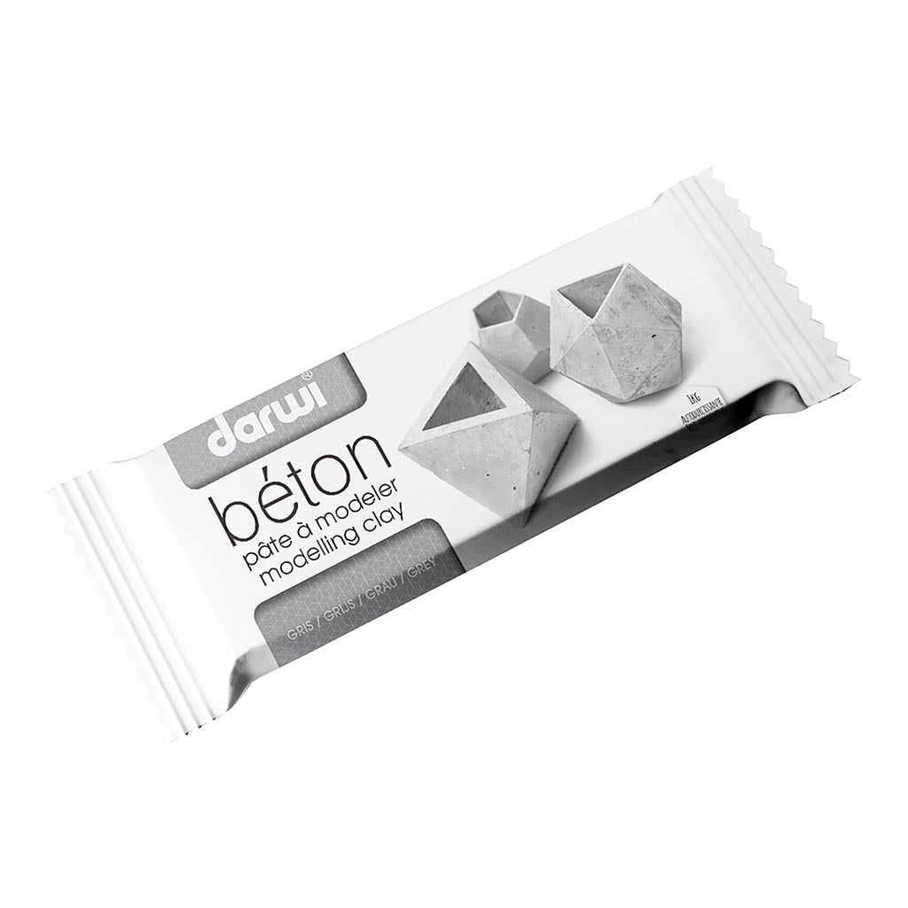Darwi Modelling Clay 1kg Beton Grey