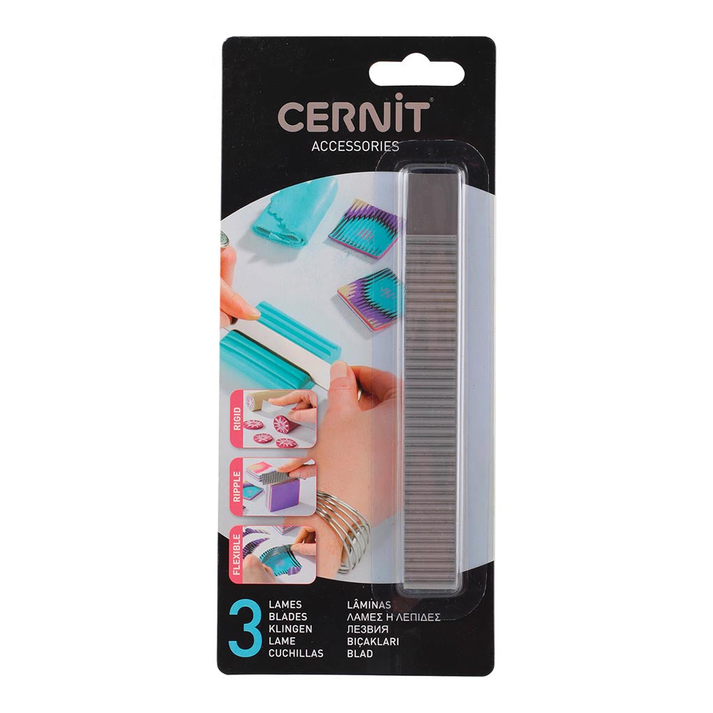Cernit Blades Assorted, Pack of 3
