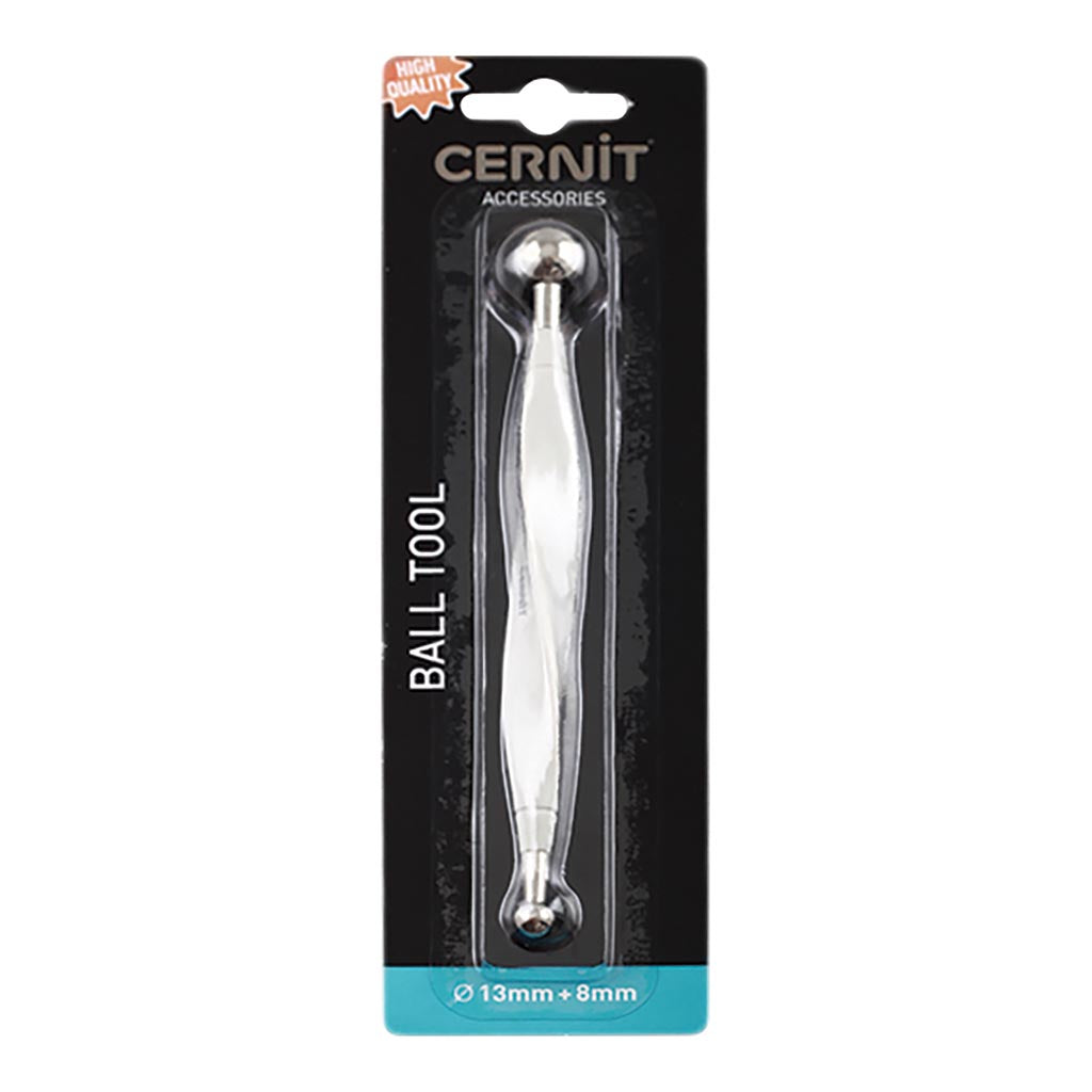 Cernit Modelling Ball Tool 13mm 8mm