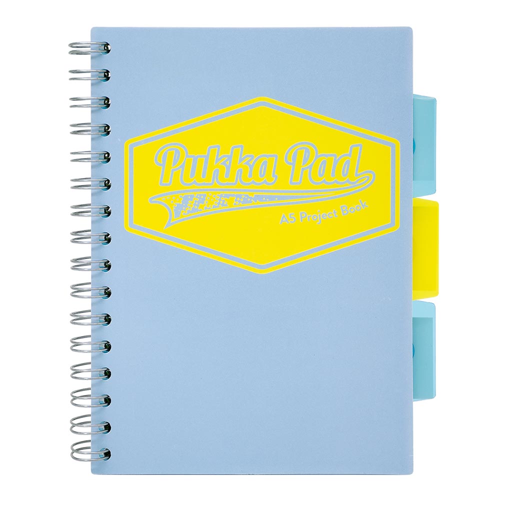 Pukka Pastel Project Book A5 Blue