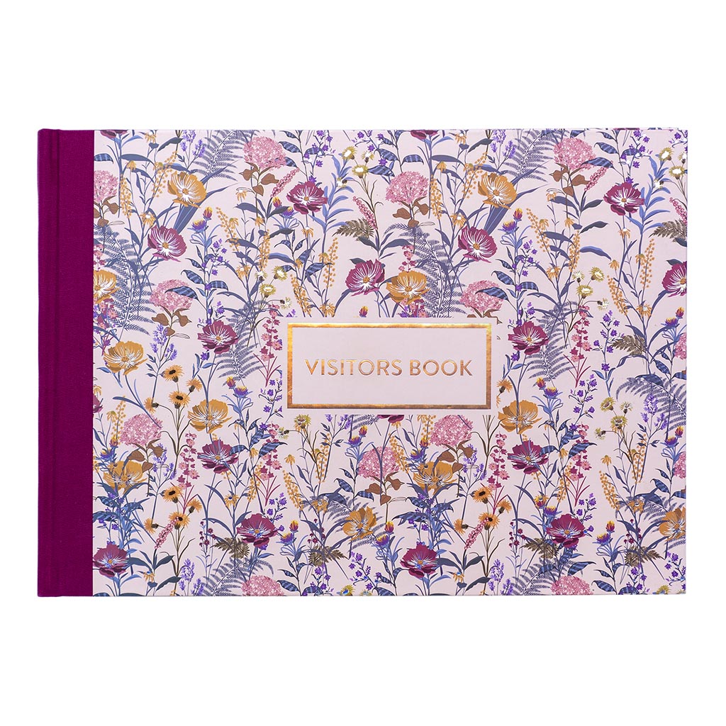 Pukka Bloom Visitors Book Cream