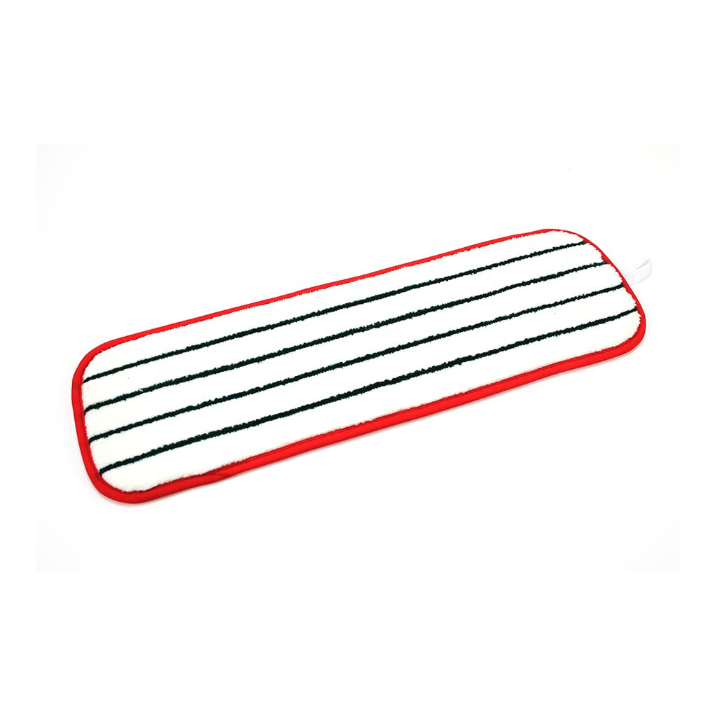 3M Easy Scrub Flat Mop Pad 18 Inch Red, Pack of 10