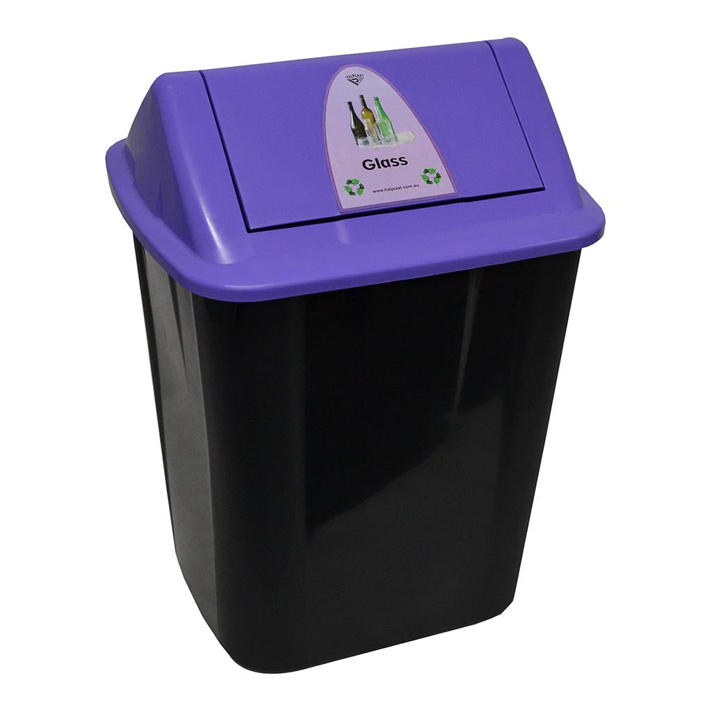 Italplast Waste Separation Bin Glass 32L