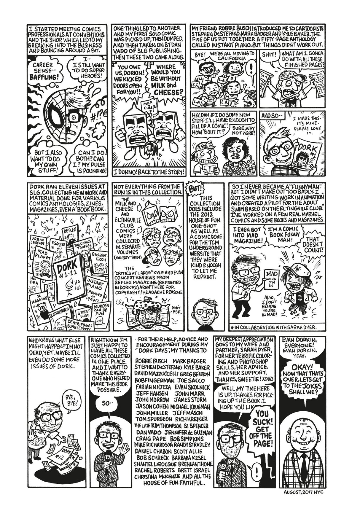 Nerd Inferno: The Essential Evan Dorkin