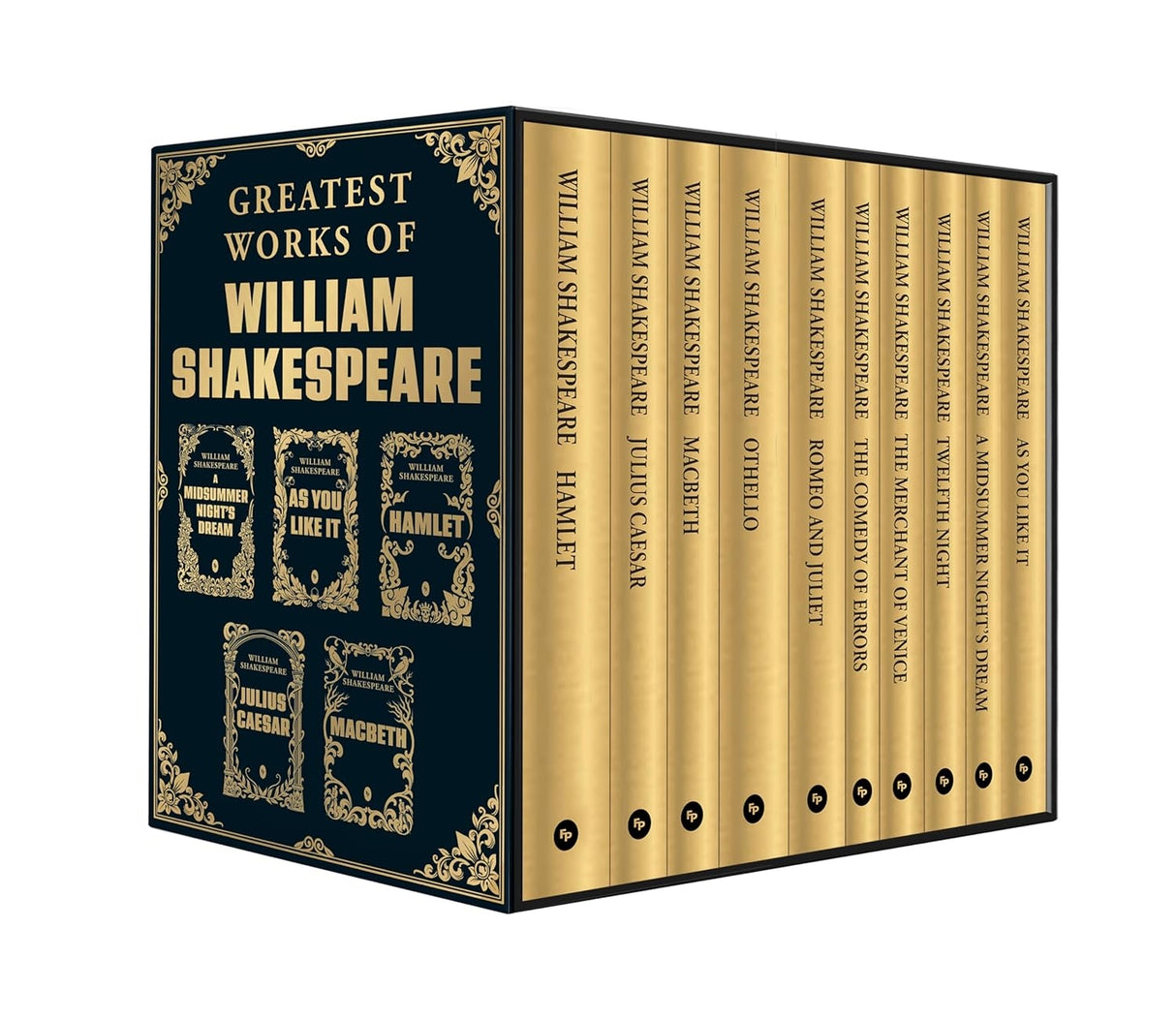 Greatest Works of William Shakespeare (Boxed Set of 10)